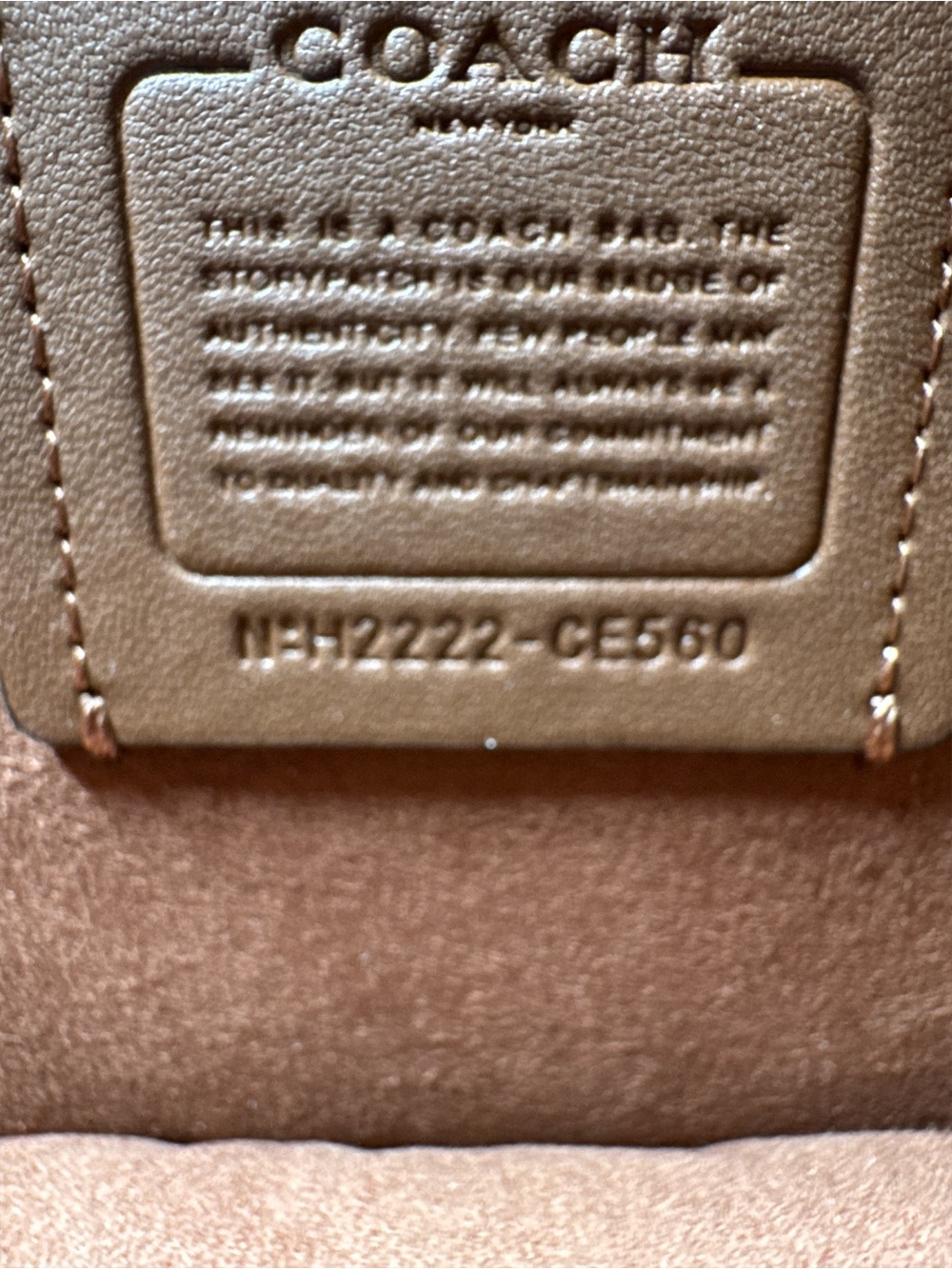 COACH Morgan Shoulder Bag in Colorblock Signature Canvas - Picture 11 of 11